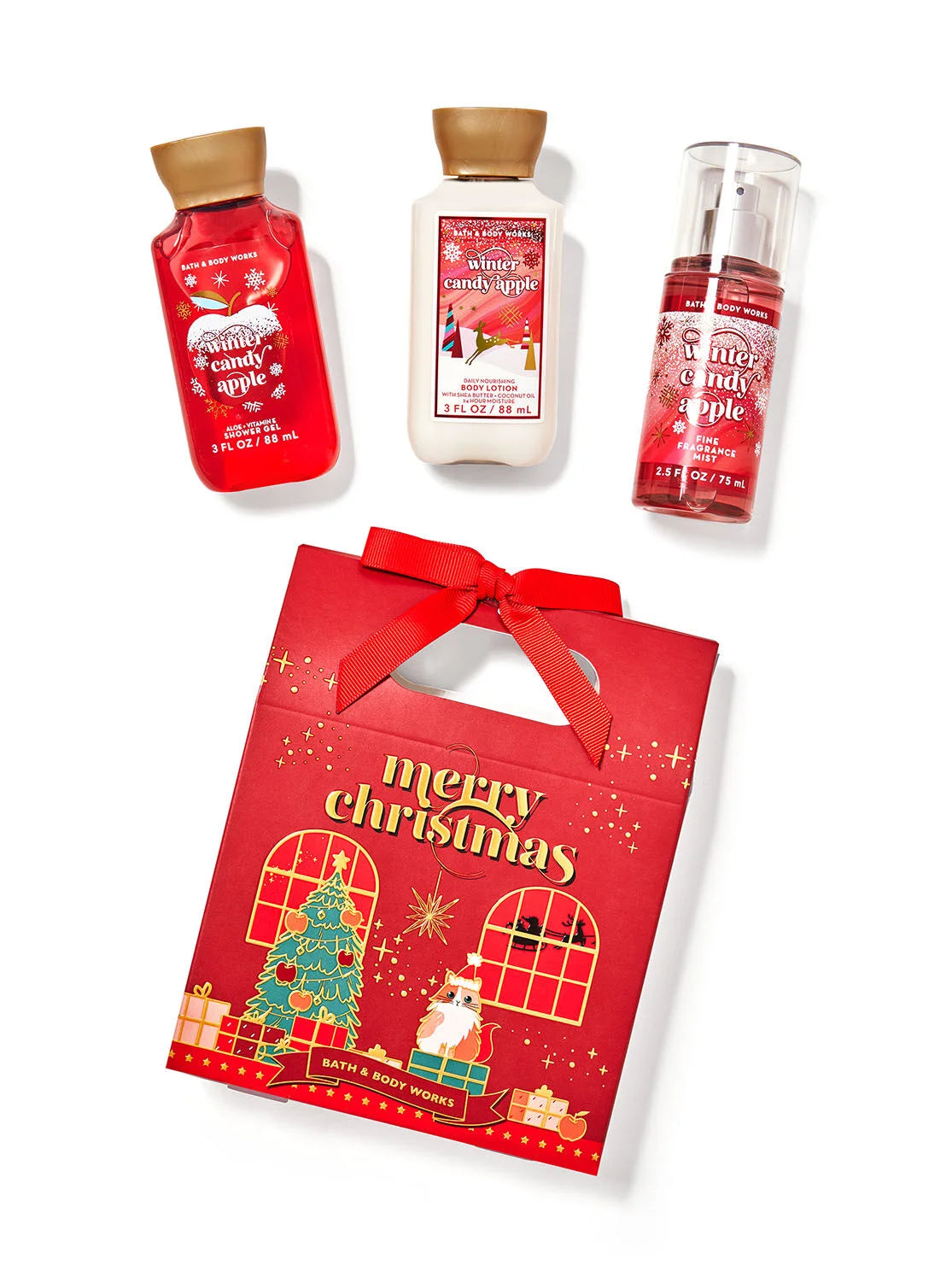 Winter Candy Apple Mini Gift Box Set