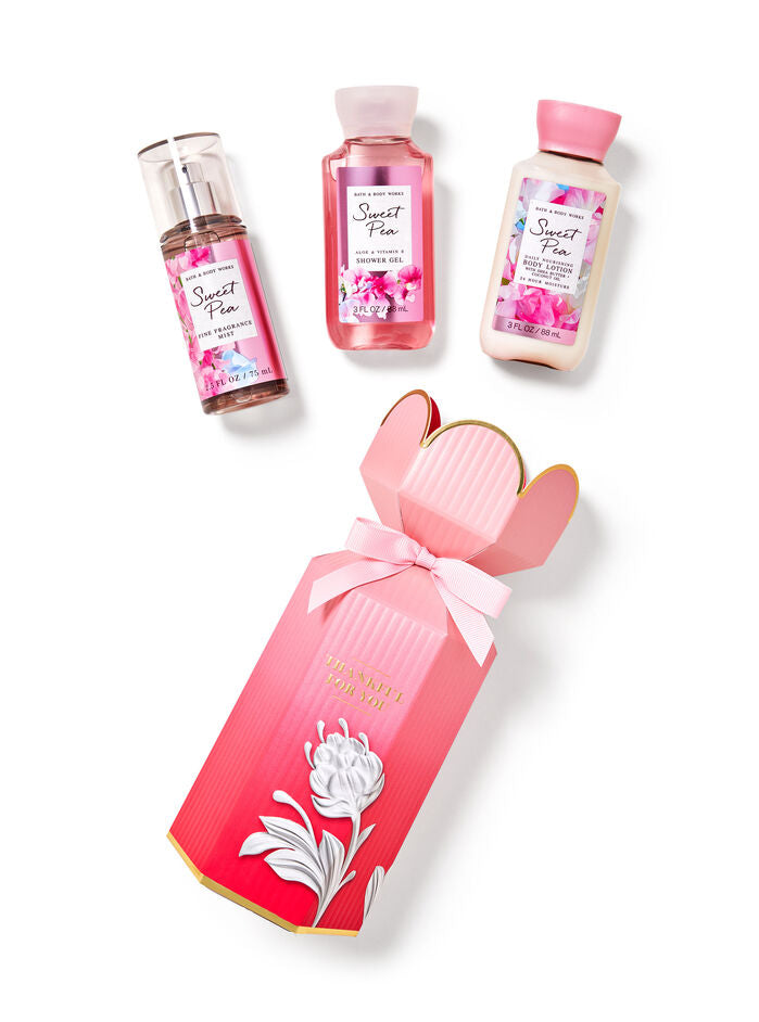 Sweet Pea Mini Gift Box Set