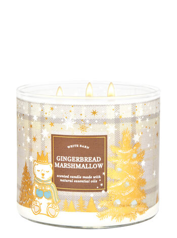 Gingerbread Marshmallow 3-Wick Candle