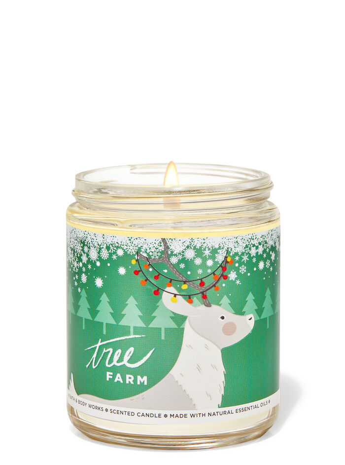 Tree Farm Single Wick Candle