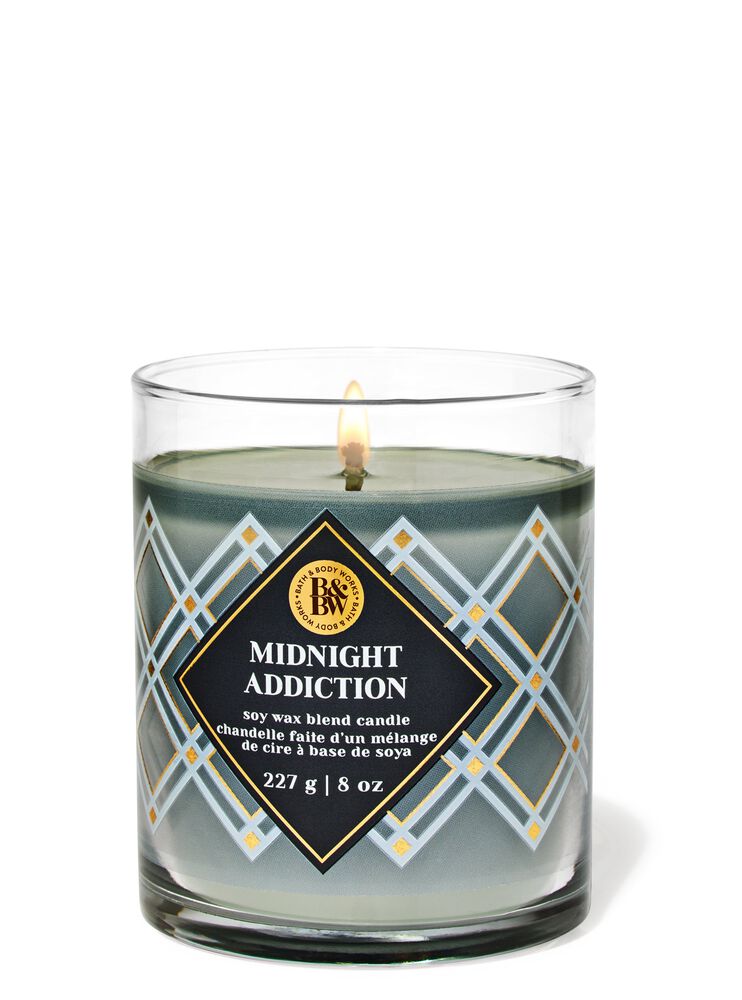 Midnight Addiction Single Wick Candle