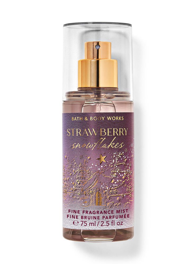 Strawberry Snowflakes Travel Size Fine Fragrance Mist