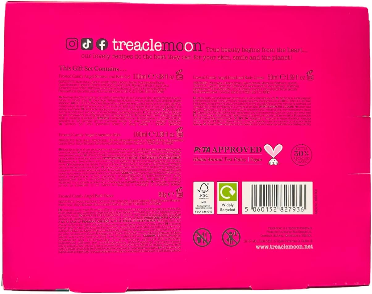 Treaclemoon Frosted Candy Angel Bath & Body Gift Set