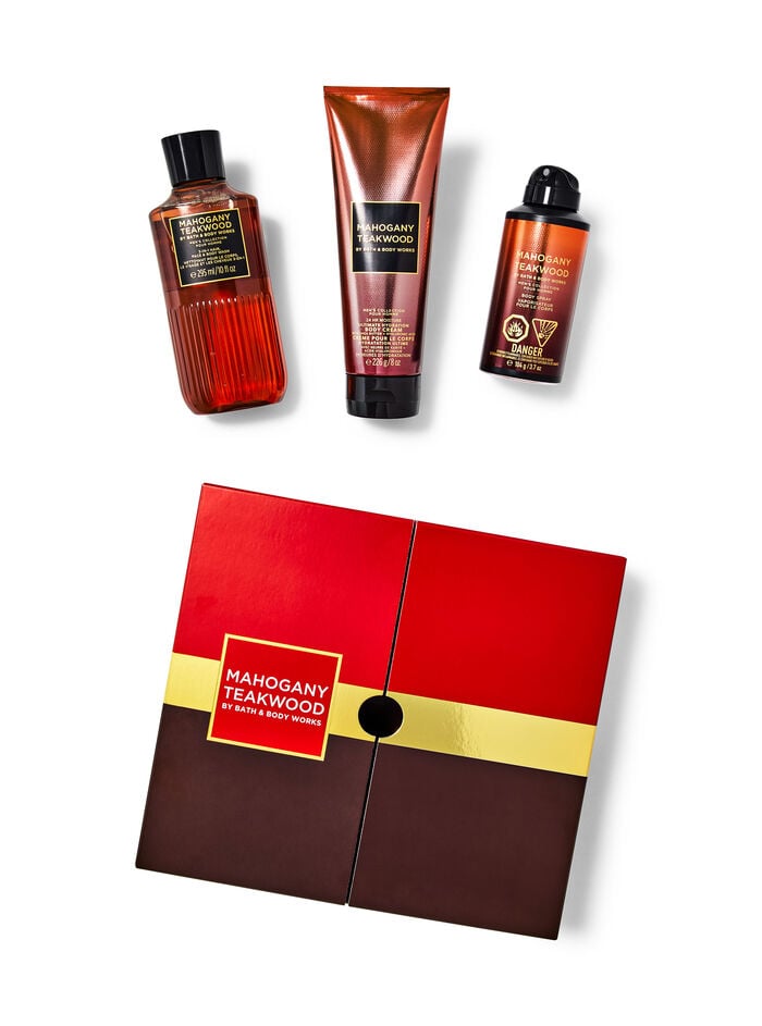 Mahogany Teakwood Gift Set