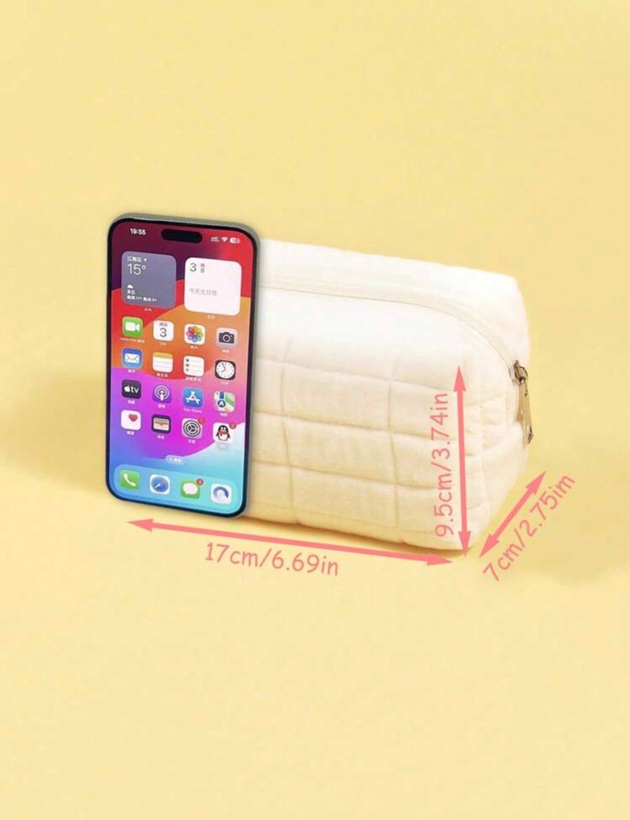 Cosmetics Storage Cushion Pillow Bag