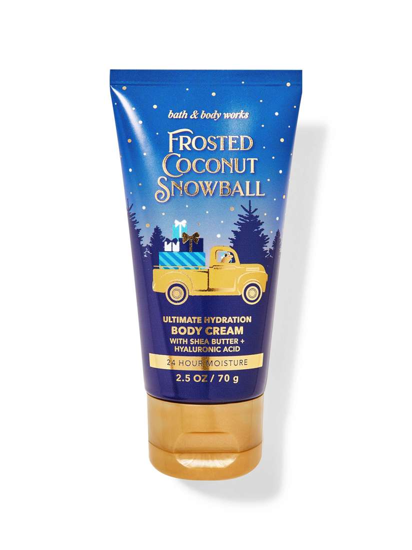 Frosted Coconut Snowball Ultimate Hydration Body Cream Travel Size