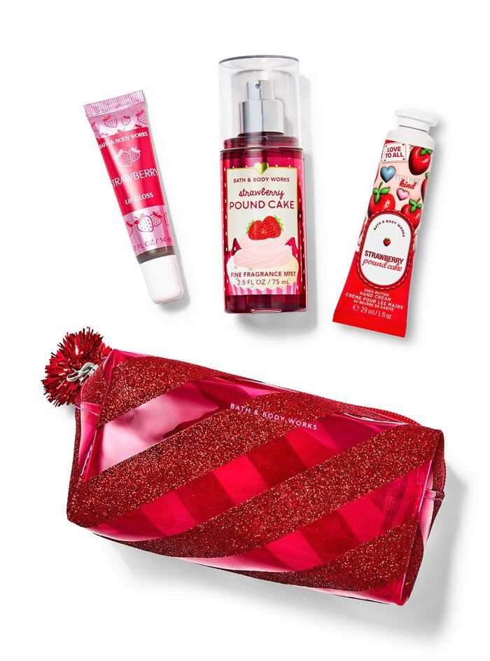 Strawberry Pound Cake Mini Gift Set