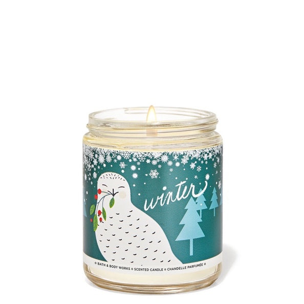 Winter Single Wick Candle