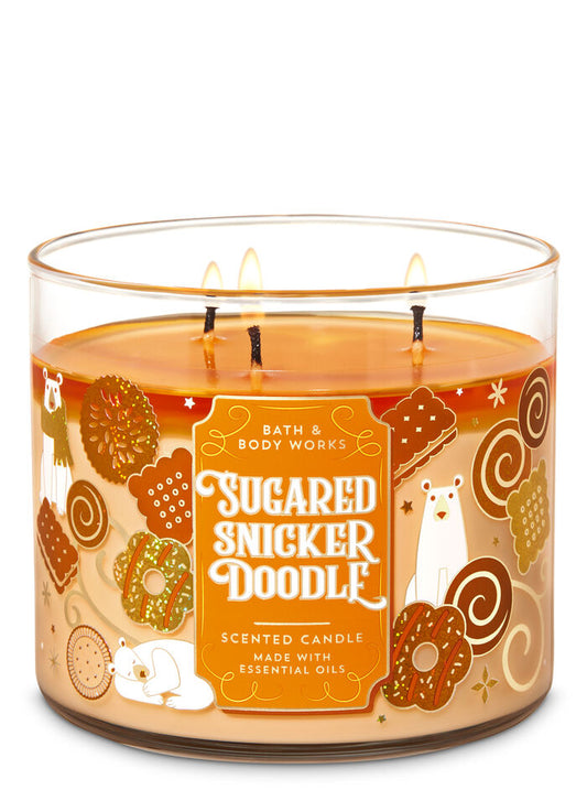 Sugared Snicker Doodle 3-Wick Candle