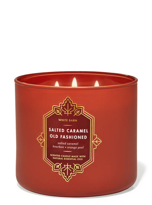 Salted Caramel Old Fashion 3-Wick Candle