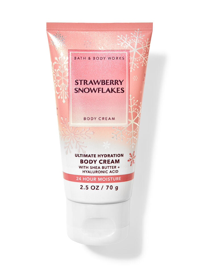 Strawberry Snowflakes Travel Size Ultimate Hydration Body Cream