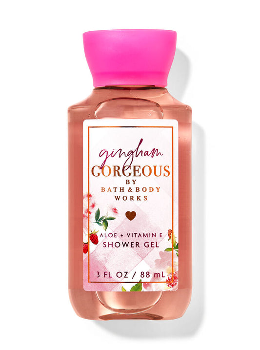 Gingham Gorgeous Travel Size Shower Gel