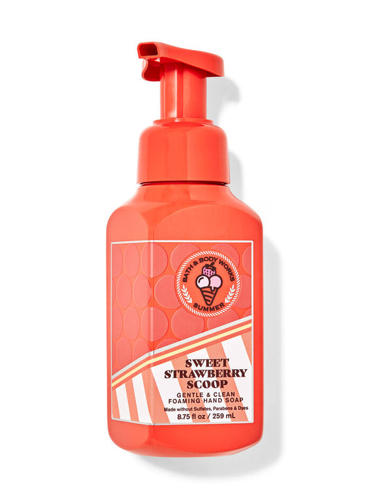 Sweet Strawberry Scoop Gentle & Clean Foaming Hand Soap