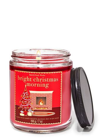 Bright Christmas Morning Single Wick Candle