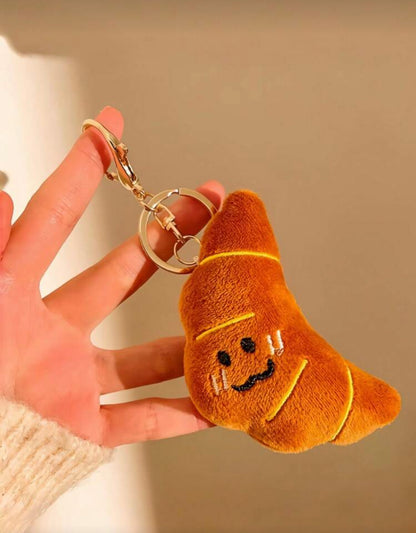 Croissant Keychain