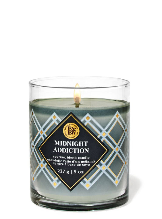 Midnight Addiction Single Wick Candle