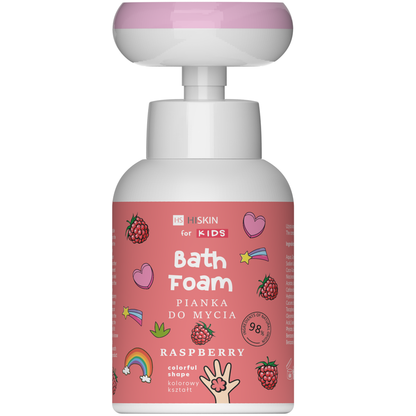 Hiskin Kids Body Bath Foam Raspberry