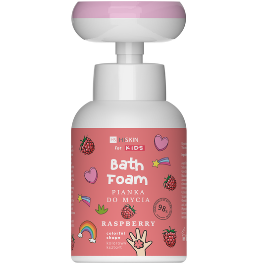 Hiskin Kids Body Bath Foam Raspberry