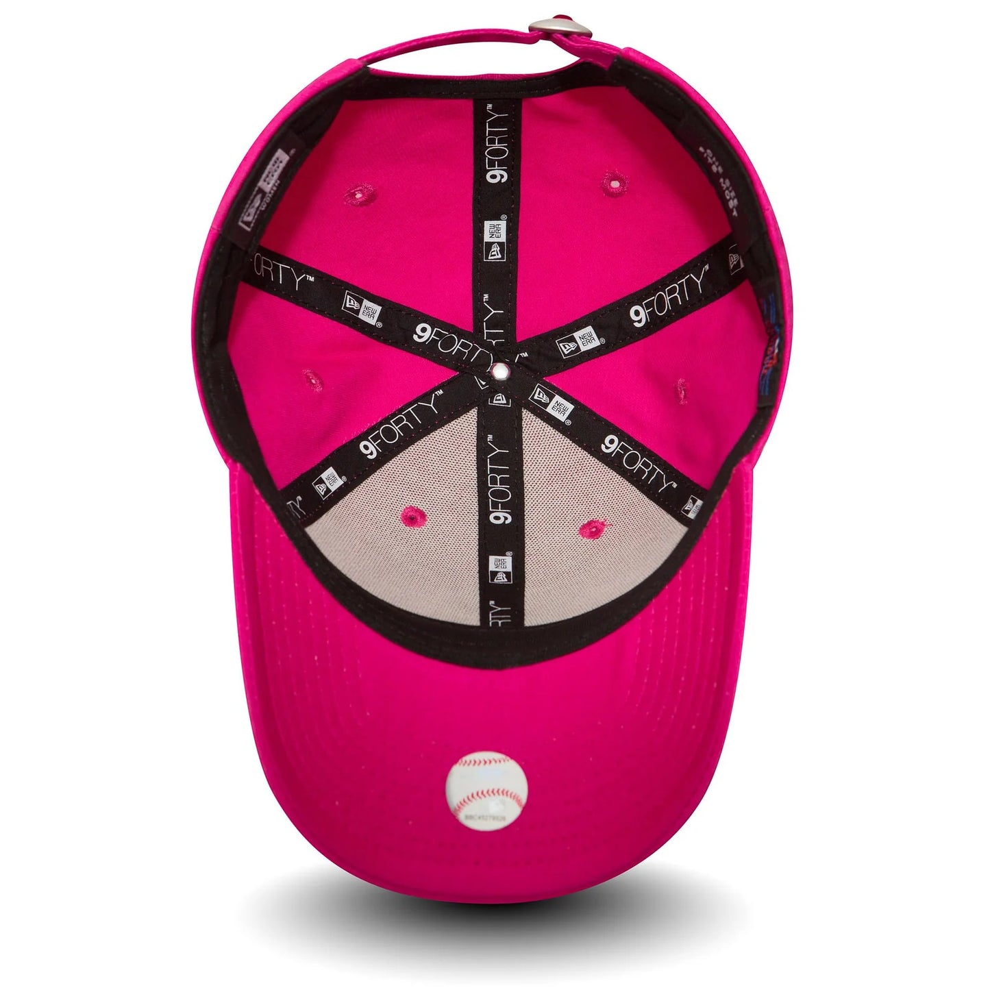 New York Yankees Essential Womens Bright Pink 9FORTY Cap