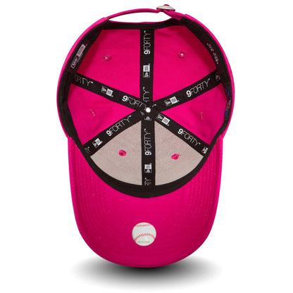 New York Yankees Essential Womens Bright Pink 9FORTY Cap