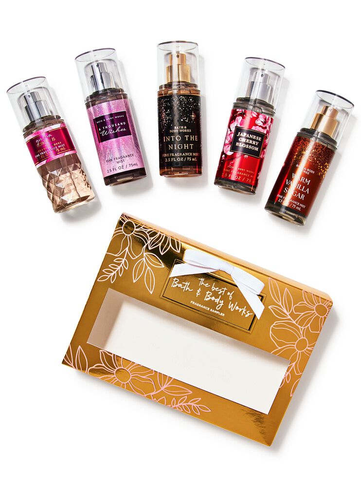 Best Of Bath & Body Works 5-Piece Mini Fine Fragrance Mist Gift Set
