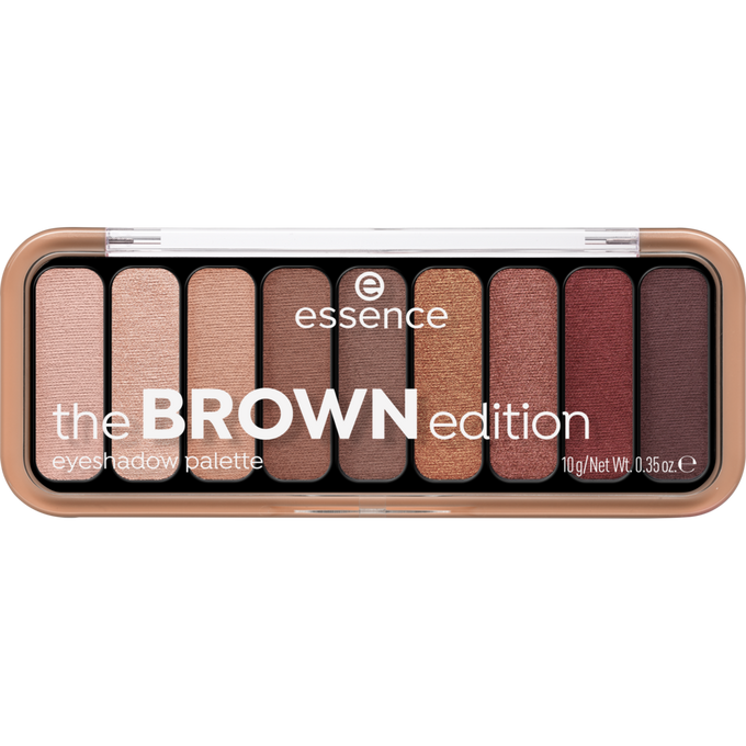 the BROWN edition eyeshadow palette