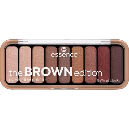 the BROWN edition eyeshadow palette
