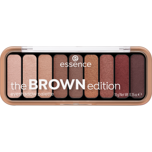 the BROWN edition eyeshadow palette