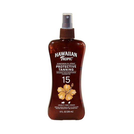 Hawaiian Tropic Protective Tanning Oil Dry Spray Oil SPF 15