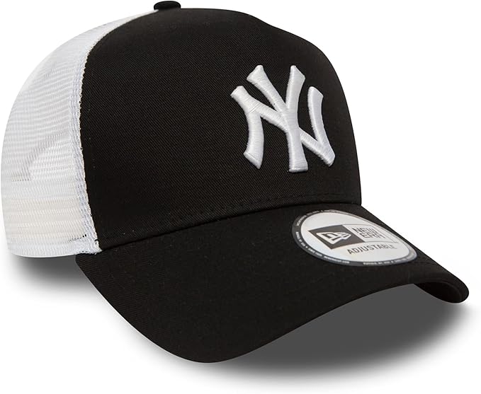 New York Yankees Clean Navy A-Frame Trucker Cap