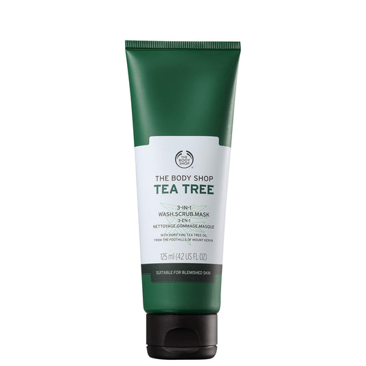 Tea Tree 3-in-1 Wash Scrub Mask