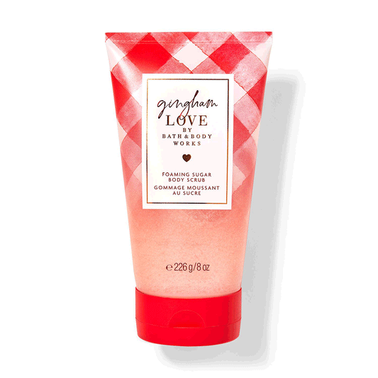 Gingham Love Foaming Sugar Body Scrub