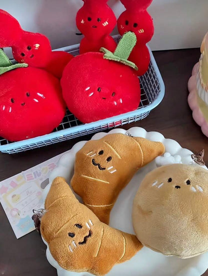 Croissant Keychain