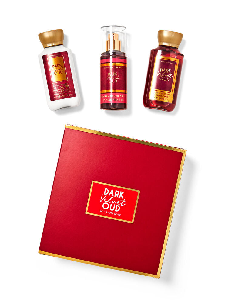 Dark Oud Velvet Mini Gift Box Set