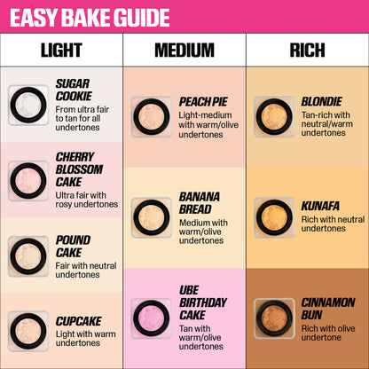 Easy Bake Loose Baking & Setting Powder (Cupcake)