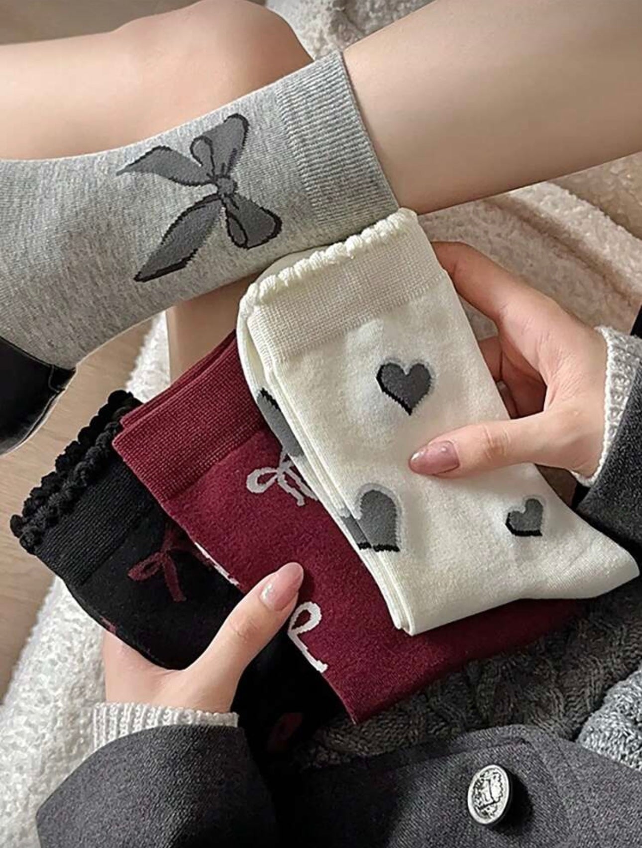 Women's Mid-Calf Socks