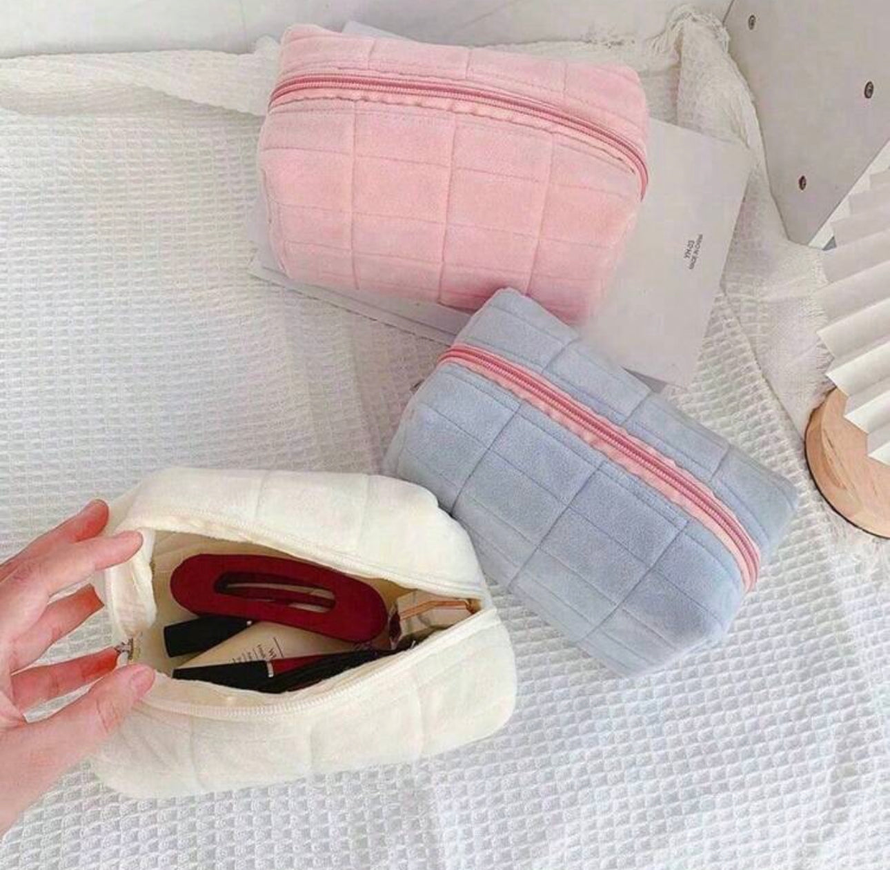 Cosmetics Storage Cushion Pillow Bag