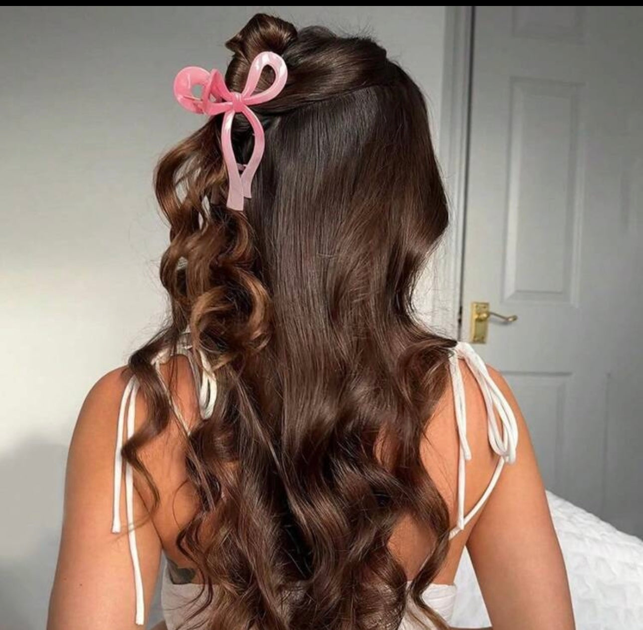 Ribbon Bow Hair Clips