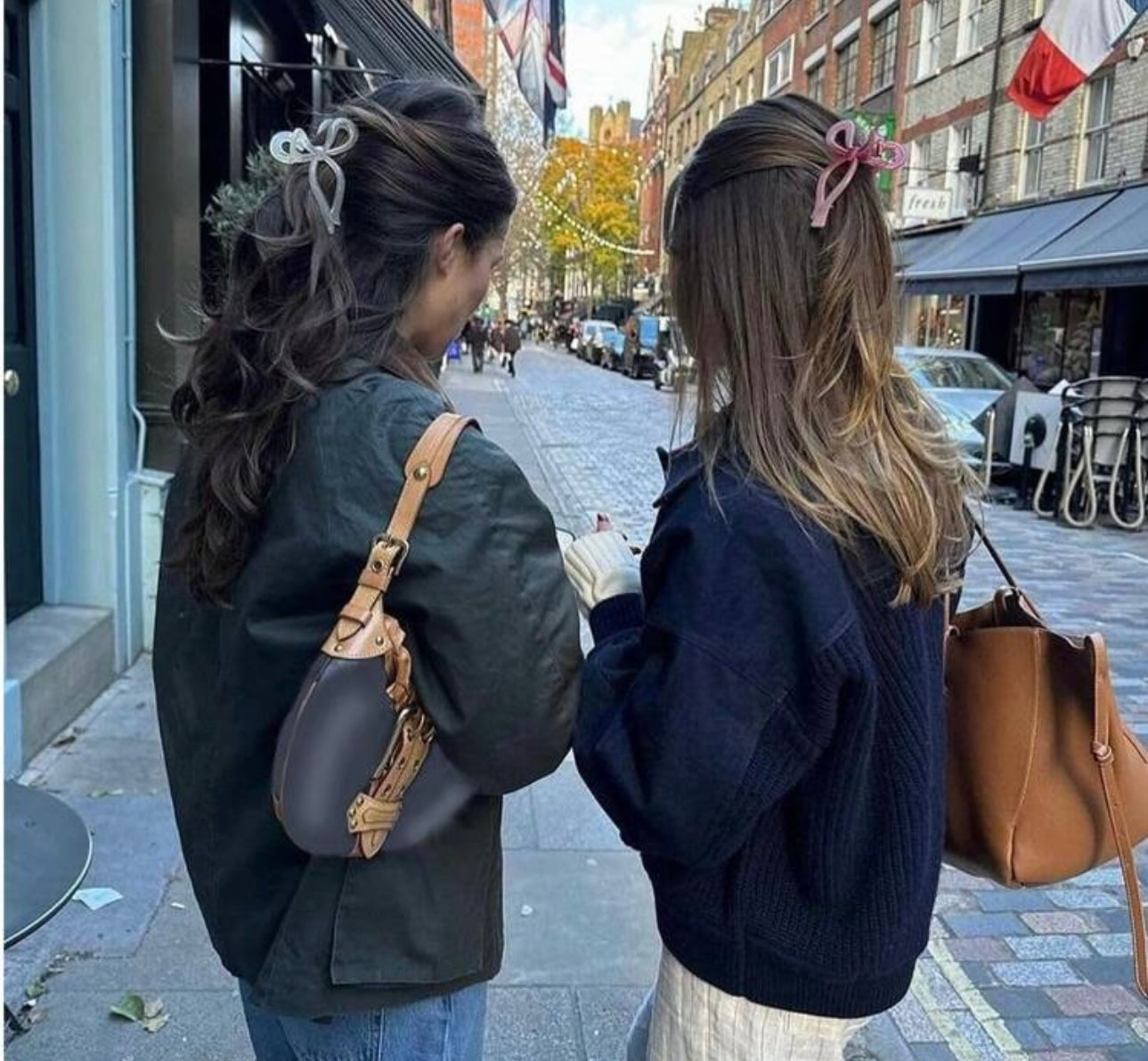 Ribbon Bow Hair Clips