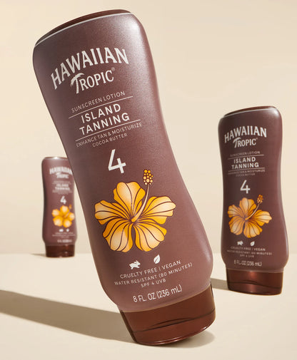 Hawaiian Tropic Island Tanning Lotion SPF 4