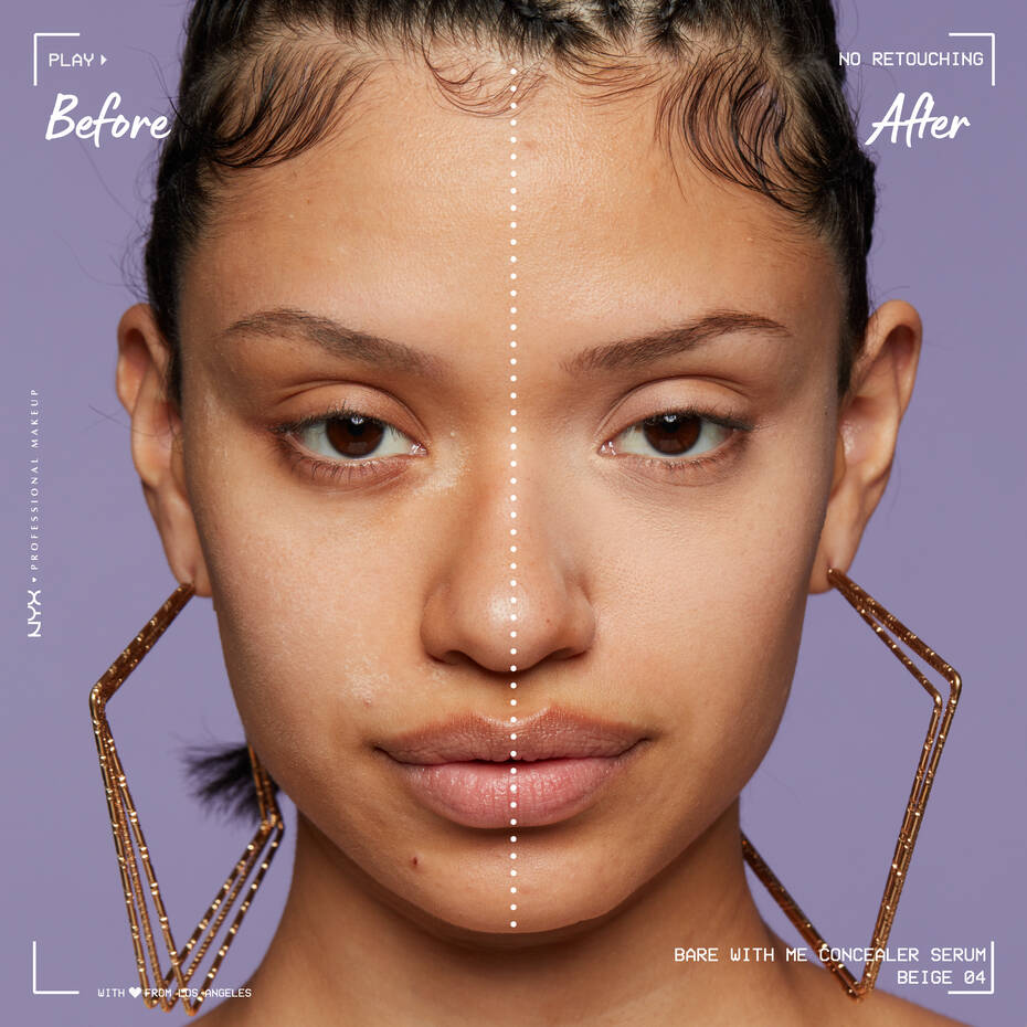 Bare With Me Concealer Serum - Medium-Coverage Hydrating Concealer for Face and Body