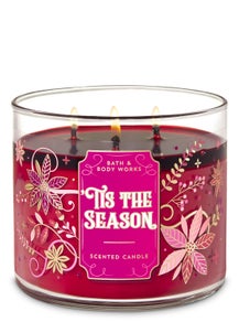 Tis the Season 3-Wick Candle