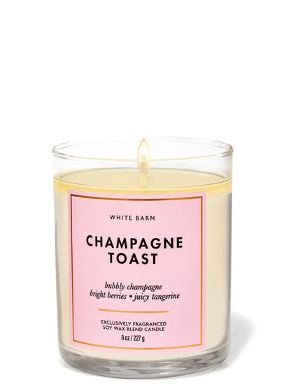 Champagne Toast Single Wick Candle