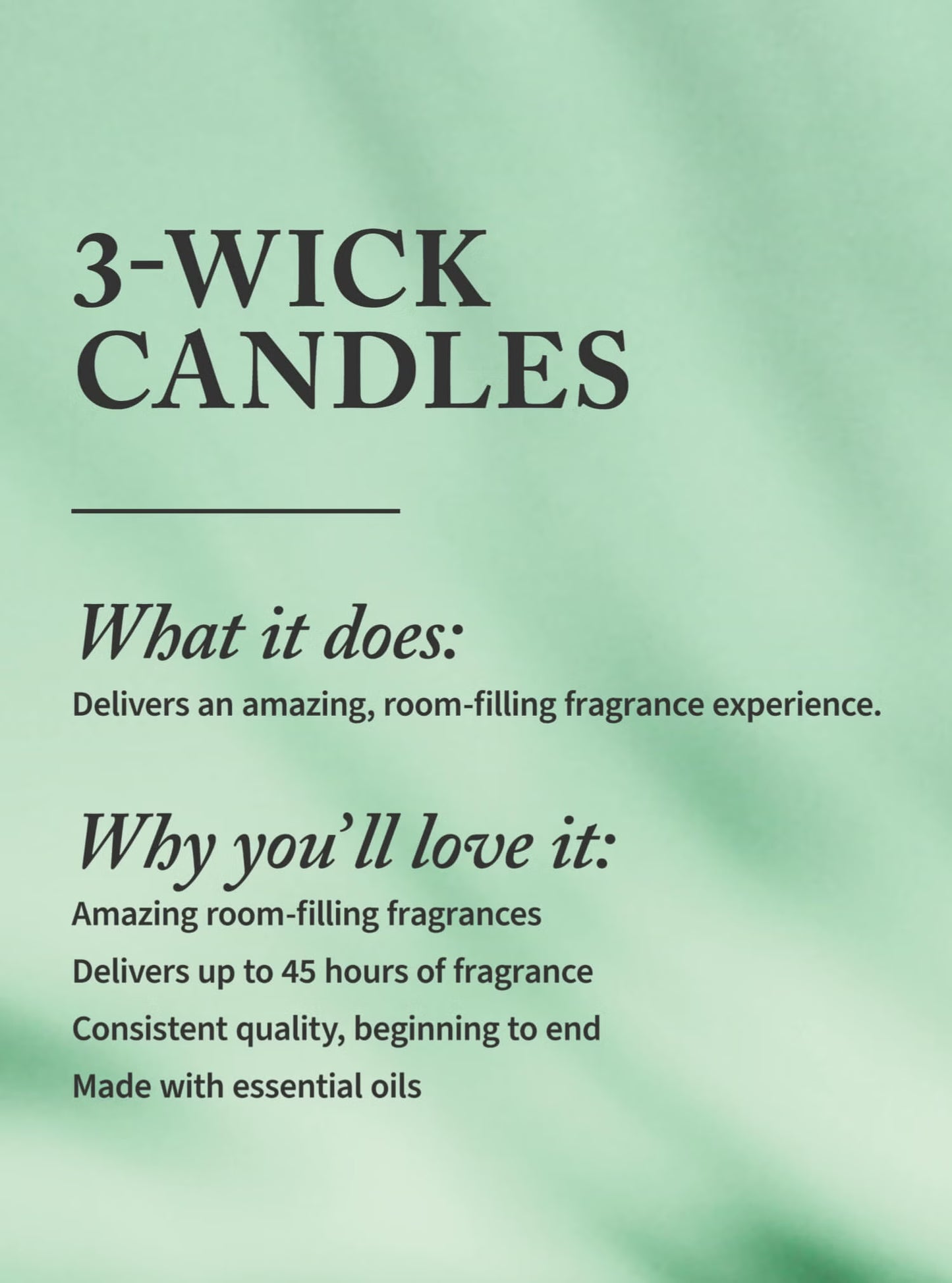 Vanilla Bean 3-Wick Candle