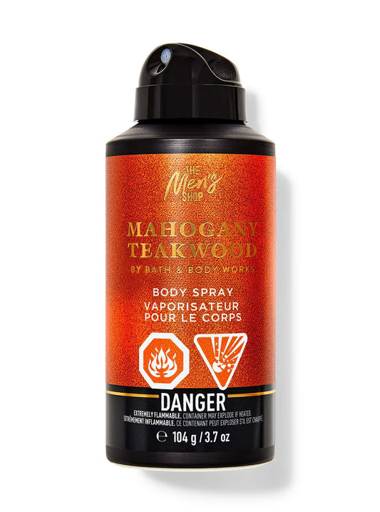 Mahogany Teakwood Body Spray