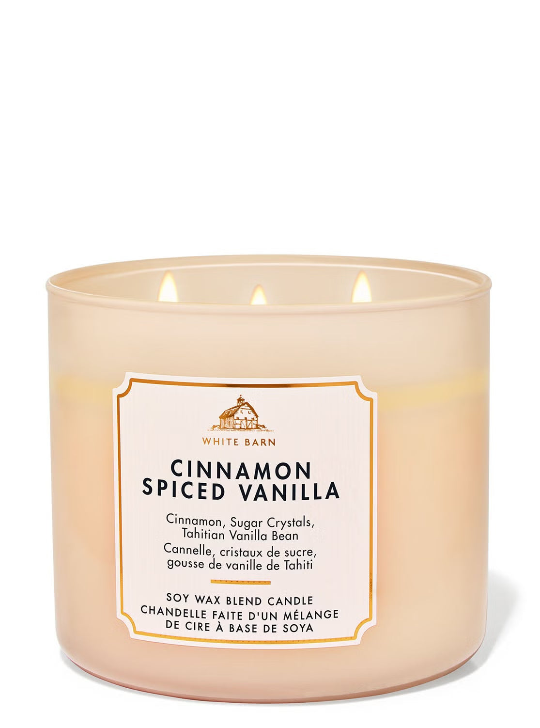 Cinnamon Spiced Vanilla 3-Wick Candle