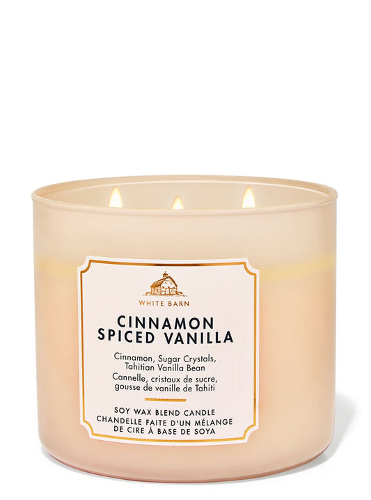 Cinnamon Spiced Vanilla 3-Wick Candle