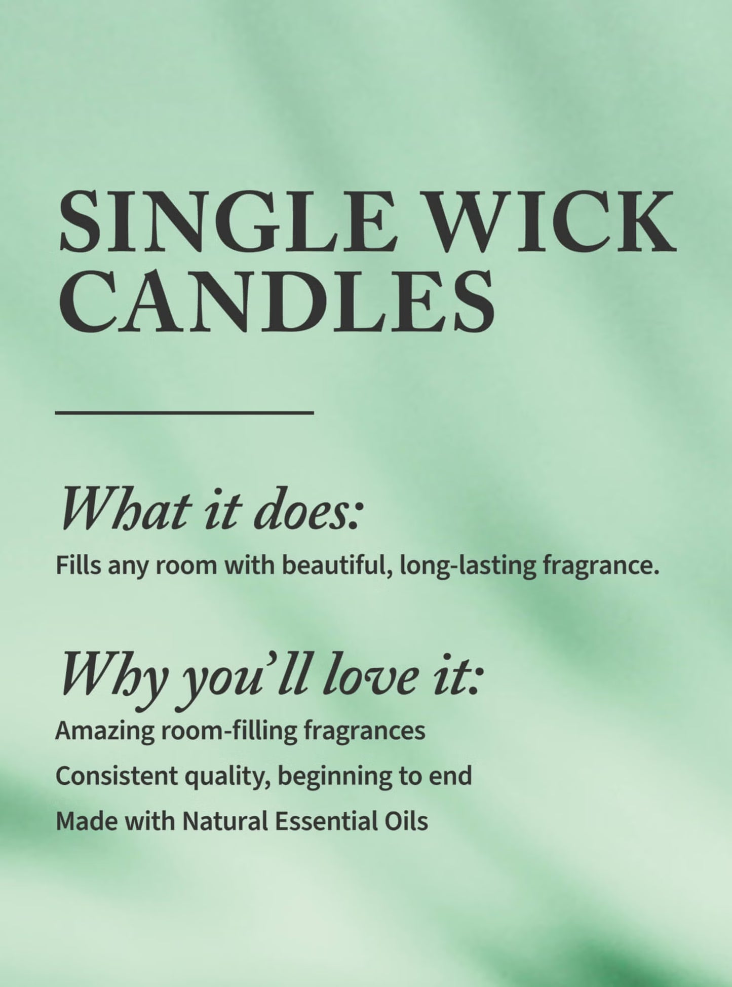 A Thousand Wishes Single Wick Candle