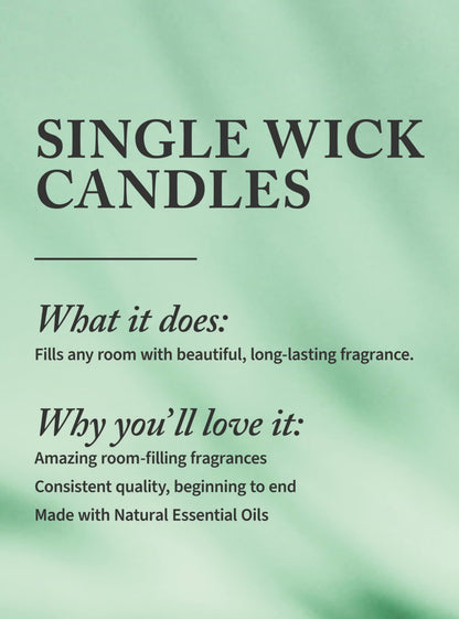 A Thousand Wishes Single Wick Candle
