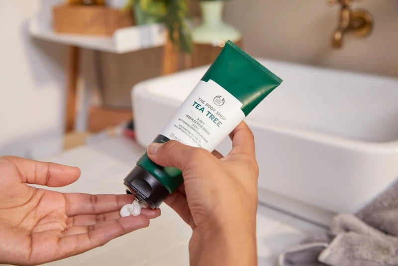 Tea Tree 3-in-1 Wash Scrub Mask